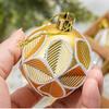 Christmas Ball Ornaments Set, Gold and Electroplated Balls for Holiday Party Decorations