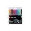 Set De 12 Crayons Gel - Sakura - Gelly Roll Metallic Shiny - Couleurs Assorties - Encre Gel - Non Rechargeable
