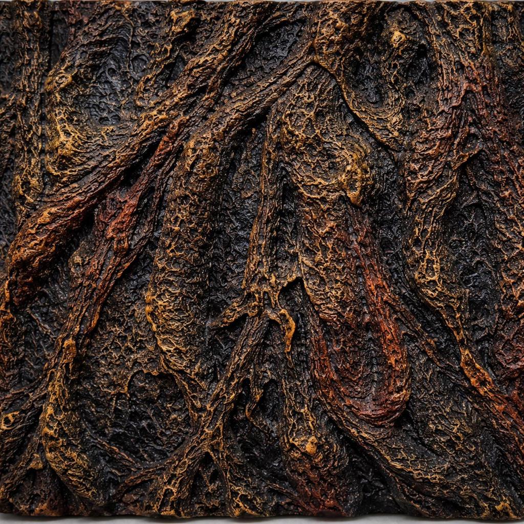 3D Rock Aquarium Background Simulation To Install Multipurpose Props Decoration Terrarium