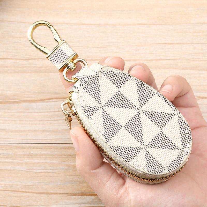 

Universal Car Key Storage Bag - Large Capacity Multifunctional Keychain Organizer, Compact Remote Control Holder (Simple Design)