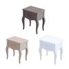 Dollhouse Bedside Table, 1:12 Miniature Furniture Decorative Ornaments, Realistic Details Durable Craftsmanship Dollhouse Furniture