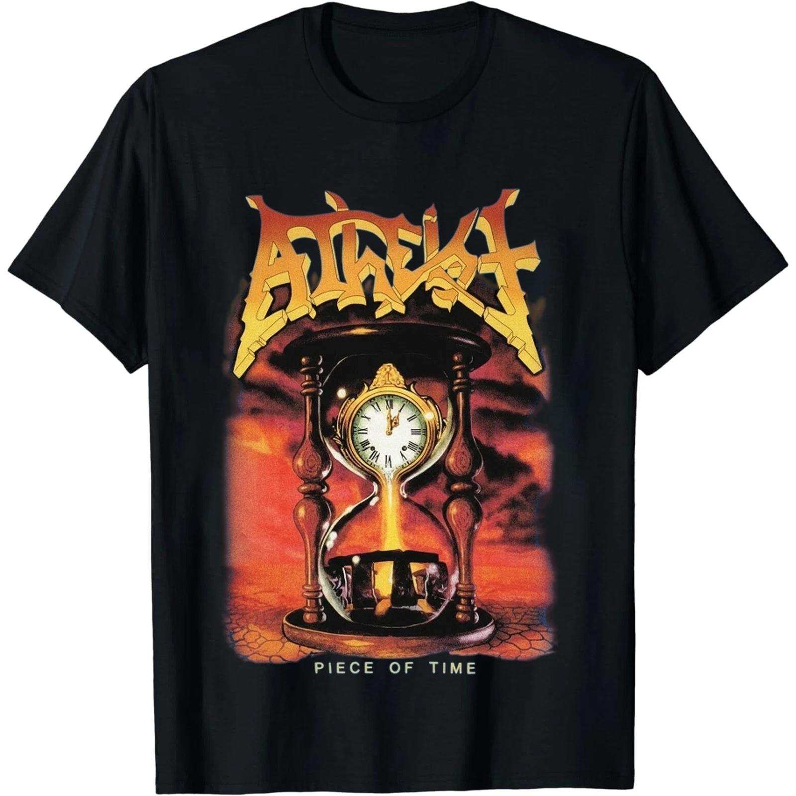 Atheist Piece of Time T-Shirt Technical Death Metal Band Graphic Tee Music Gift XS