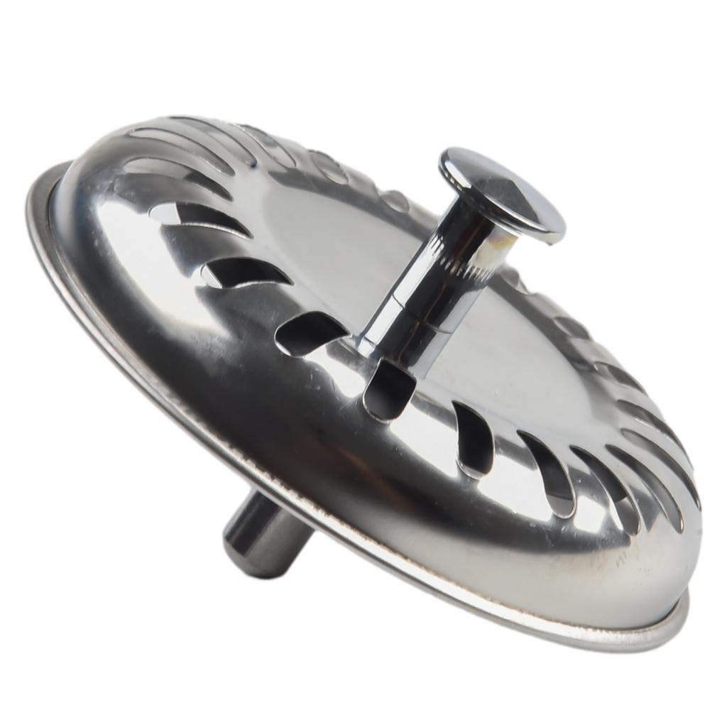 Sink Strainer Bathroom Sink Stopper Hole Stainless Steel 80mm/82mm/84mm