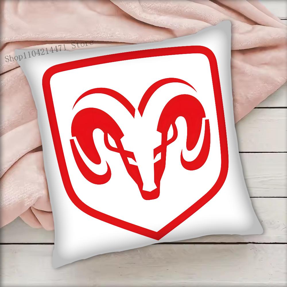 Fashion Brand D-DODGE Pillow Case Square Bedroom Sofa Leisure Comfort Cushion Car Living Room Home Decoration