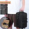 Portable Outdoor Tool Bag for Camping & Picnic: Multi-Compartment Storage for Gas Stove & Cutlery