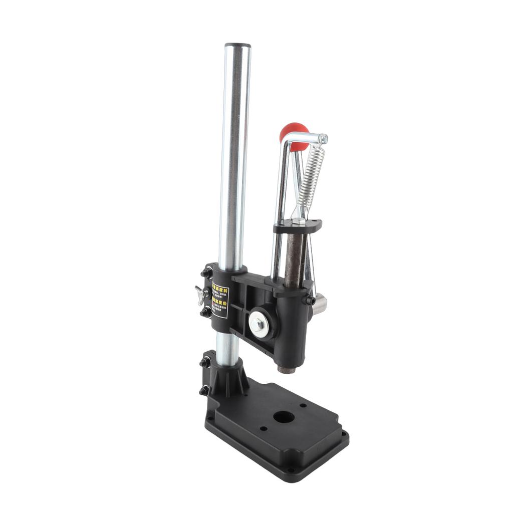 Small Manual Press Punching Machine Leather Hole Press Puncher Die Cutting Machine Punch Tool for   Leather Craft Punching Holes with Drill Chuck