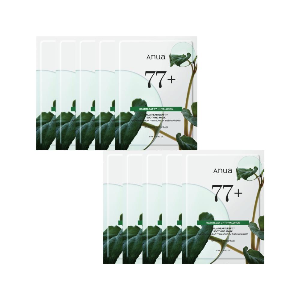 

Anua Heartleaf 77 Soothing Mask 25ml (10 Sheets) 10 Sheets