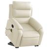 VidaXL Fauteuil Inclinable de Massage, Chaise de Relaxation avec Dossier, Siège avec Accoudoirs, Fauteuil TV de Salon, 3205050