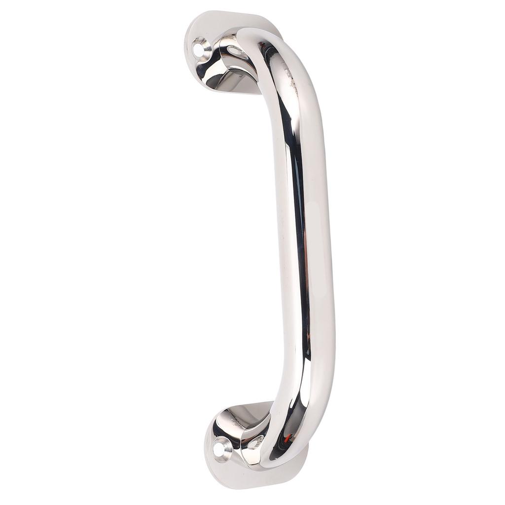 7.9in 316 Stainless Steel Grab Marine Handrail Handle Grip for Boat Hatch Yacht Bathroom