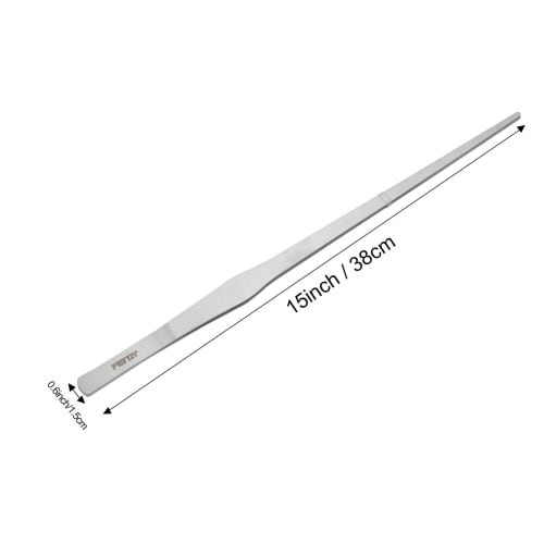 FEITA Extra Long 15 Inch/380mm Stainless Steel Tweezers, Mega Reptile Feeding Tweezers