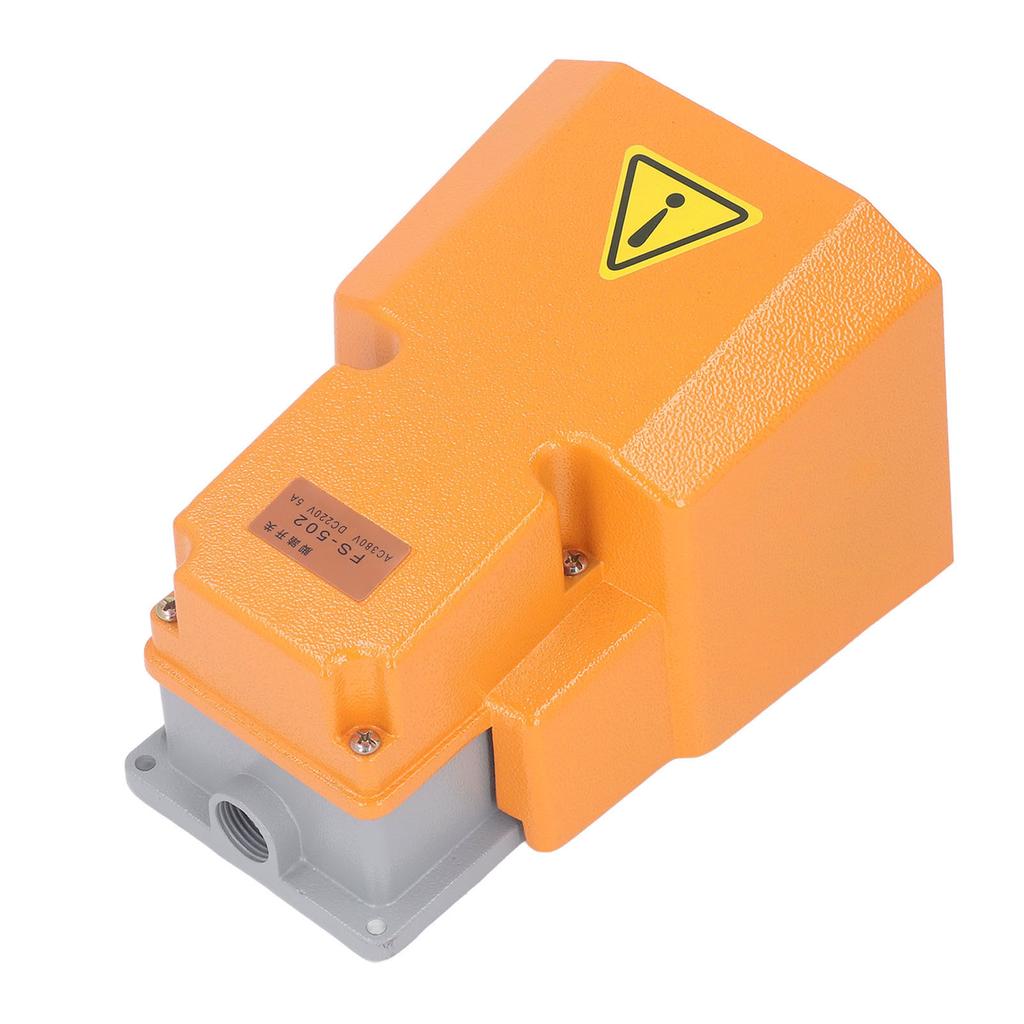 Przełącznik nożny DC220V Normalnie zamknięty Srebrny styk Pneumatyczny zawór pedałowy do urządzeń spawalniczych i drukarskich