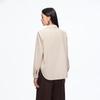 VEROMODA Women's Solid Pocket Lapel Shirt