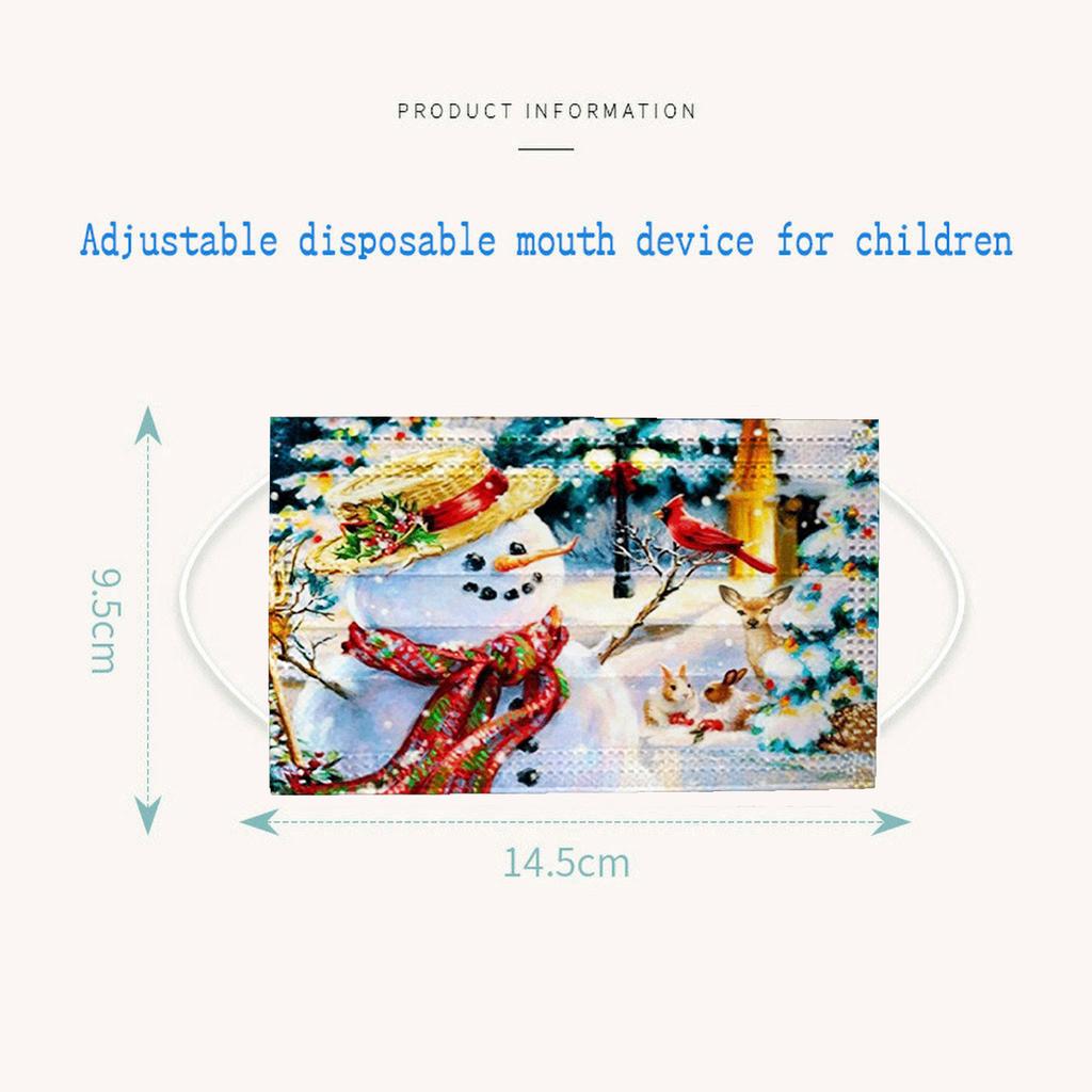 10PC Children Disposable Face Mask  Industrial 3Ply Ear Loop