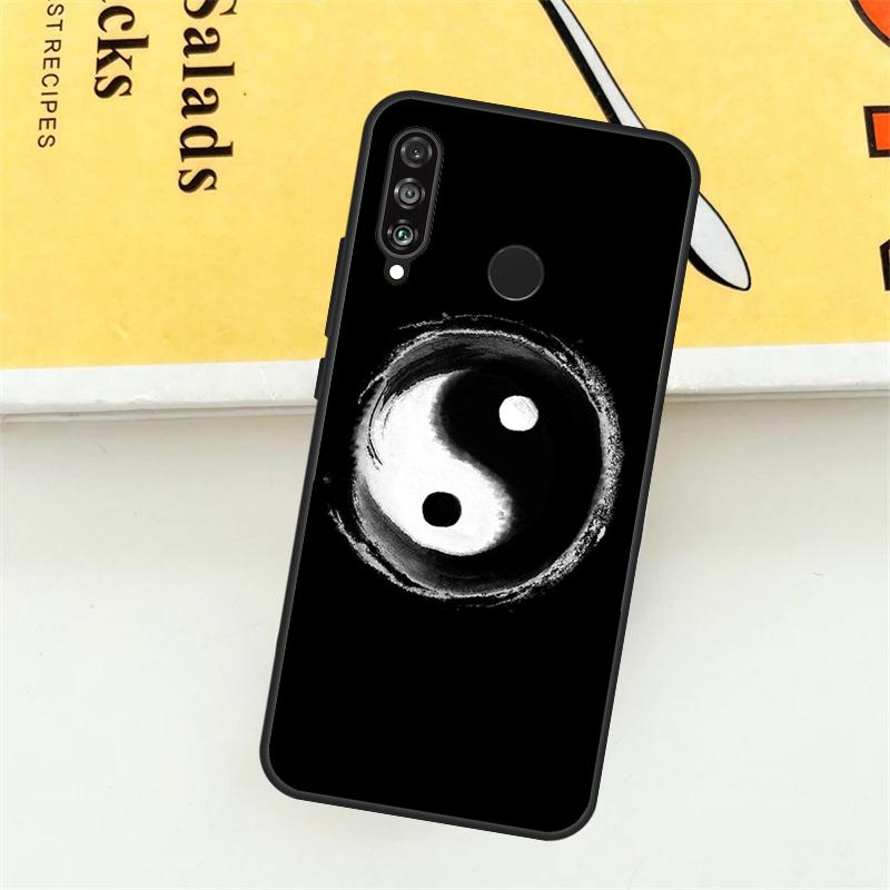 Acht Trigramme Taiji Yin Yang Für Huawei Nova 3i 7i 8i 11i Y60 Y70 Y90 Y61 Y91 Nova 11 9 10 SE P30 Pro P20 P40 Lite Hülle
