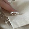 VENTFILLE 925 Sterling Silver Moon Tassel Opening Female Fashion Ins Ring Dropship Wholesale