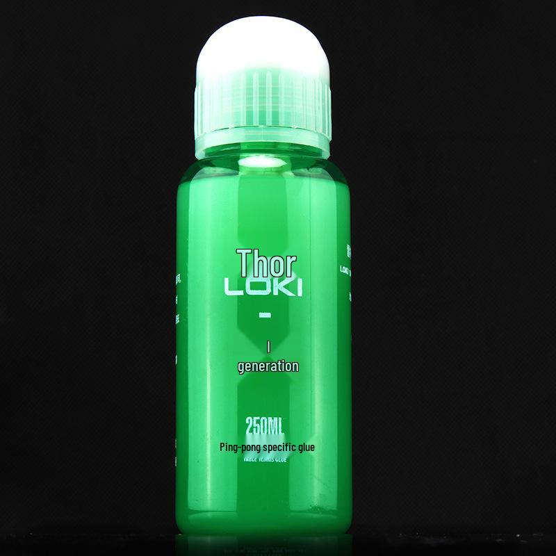 LOKI Thor Organic Table Tennis Racket Adhesive 250ml with Brush