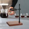 Stand with Multifunctional Wooden Base for Office And Espresso Machine,