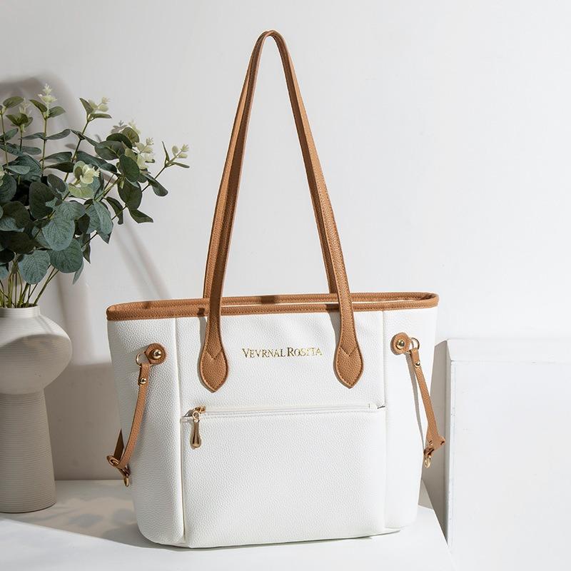 Supply Classic shopping bag Oil edge tote bag Large multi-color shoulder bag Women's large capacity