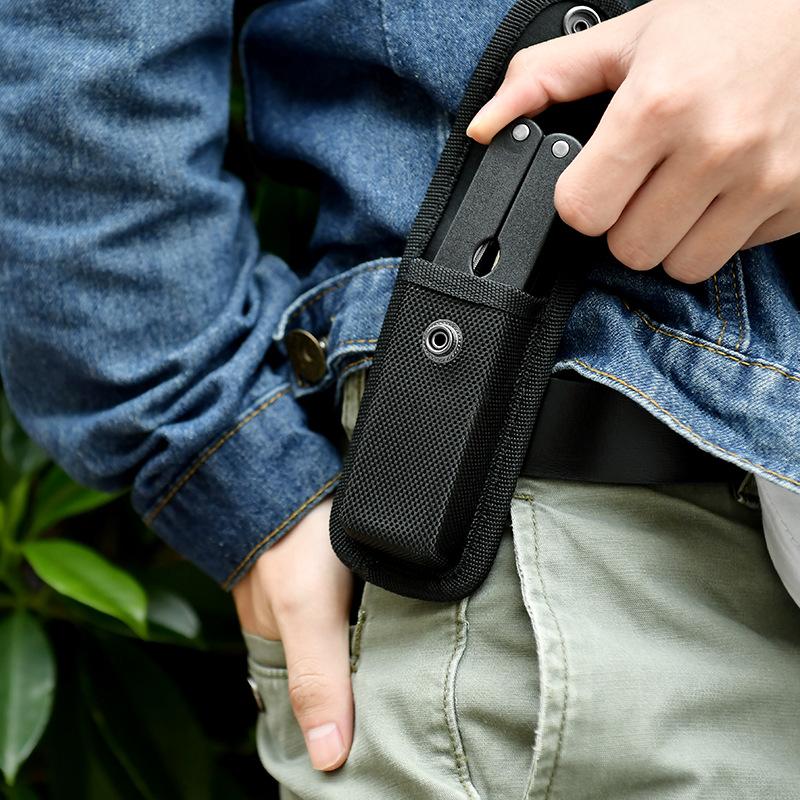 1PC Tactical Knives Cover Bag Nylon Oxford Set Folding Knife Packaging Nylon Case Gift Nylon Knife Set EDC Pliers Scabbard Pouch