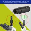 Microscope Adapter Lens Adapter Set for CCD Cameras and Digital 30 and Mm Adapter 0.5x C-mount Eyepieces, 23.2 Mm, Mm, 30.5 Ports, C-mount