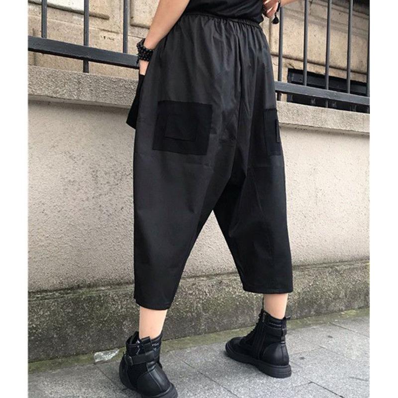 2025 Summer New Women's Loose Casual Pants Korean Fashion wide leg harem pants female