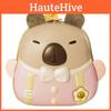 Kids Lightweight Capybara Backpack With Cartoon Design And Arched Shoulder Straps For Education