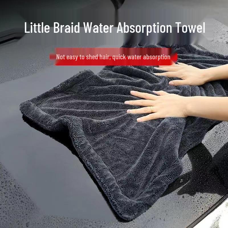 Super Absorberende Microvezel Autowashanddoek - Pluisvrij & Verdikt voor Effectieve Reiniging