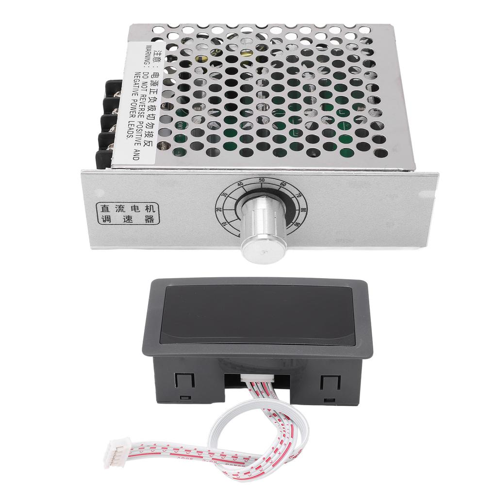 DC Motor Governor Soft Start and Stop PWM Motor Speed Controller with Digital Display Panel