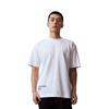 Calvin Klein Colorful Graffiti Letter Print Crew Neck Short Sleeve T-Shirt Men Tops Moonlight-White ZM02801