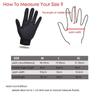 Touchscreen unisex invernale termico caldo ciclismo bicicletta bici sci campeggio esterno escursionismo guanti da moto sport dito intero