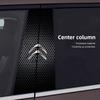 Car Center Pillar Sticker Auto Door Decorative Stickers Decals For Celysee C6 C3 C5 C1 C2 C4 Aircross Picasso Cactus