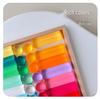 Rainbow Acrylic Stacking Cylinder Blocks - Crystal Light & Shadow Toys for Kindergarten