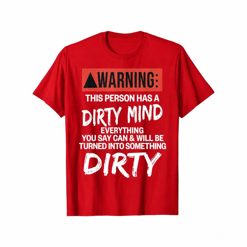 Funny Letter Graphic WARNING Unisexs Cotton T Shirt Unisexs and Unisexs Summer Novelty Casual Horror Ghost Vampire Eerie Skeleton