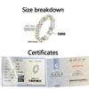 Luxury  Sterling  Crossover Knots Ring 5A High Carbon Cubic Zirconia Ring for Woman Wedding Eternity Crystal Jewelry