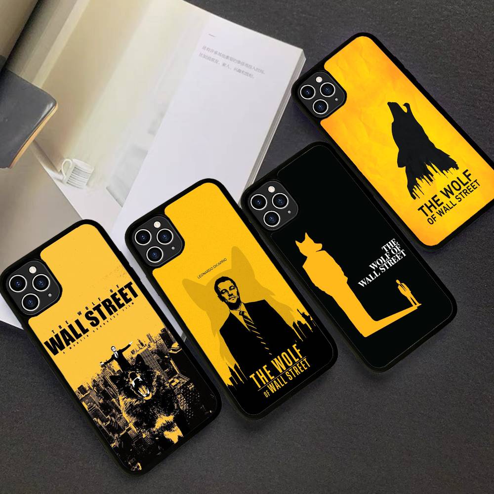 TV The W-Wolf Of W-Wall S-Street For IPhone 17 16 Pro Max Air 15 14 13 12 Mini Plus 11 Hard PC+TPU Phone Back Cover