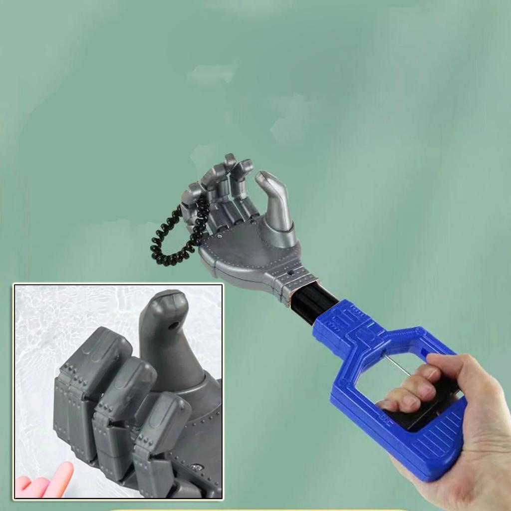 Children's Fun Mechanical Arm Toy Telescopic Pull And Soft Clip Catcher