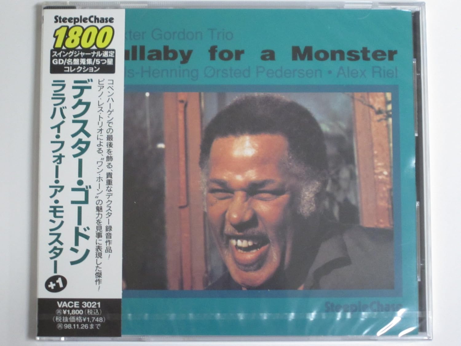 

CD DEXTER GORDON, NIELS PEDERSEN; ALEX - Lullaby for a Monster VACE3021 Japan Jazz Used