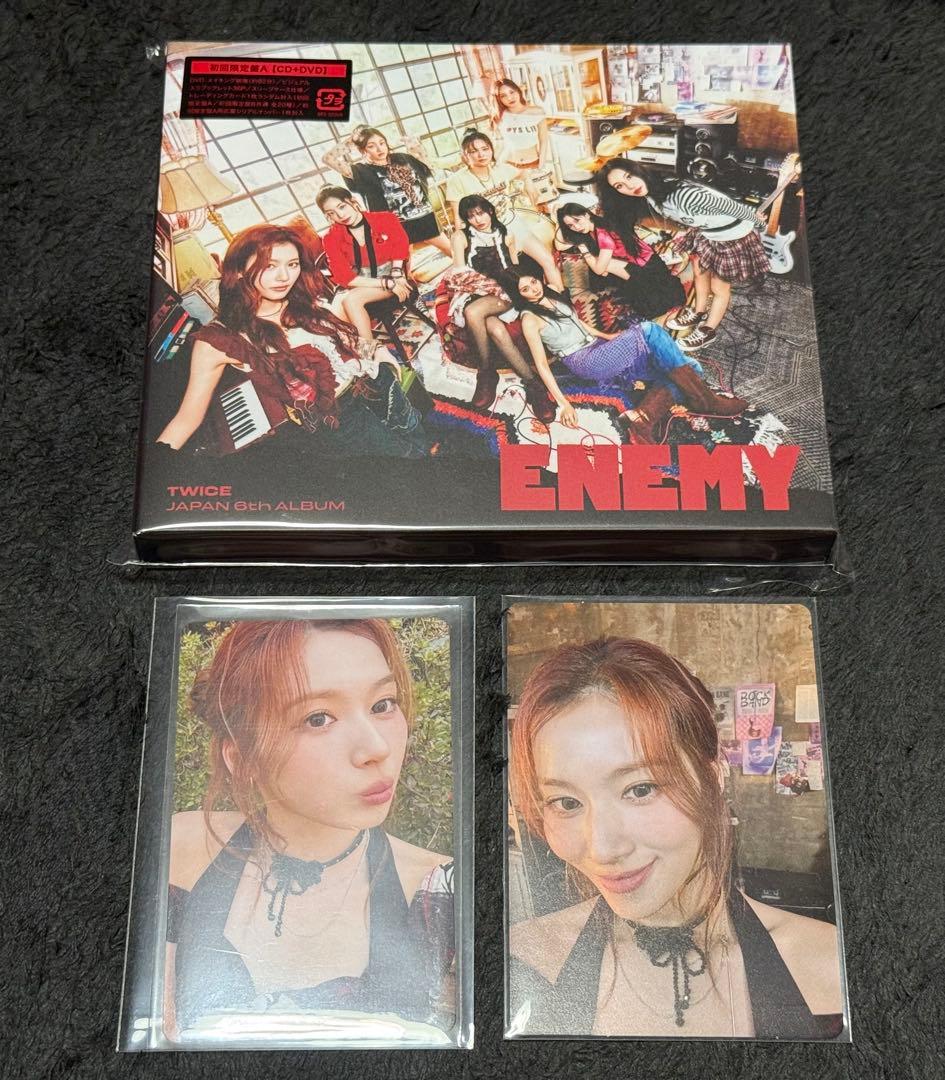 

[USED] TWICE JAPAN 6th ALBUM ENEMY First Press Limited Edition A No missing songs