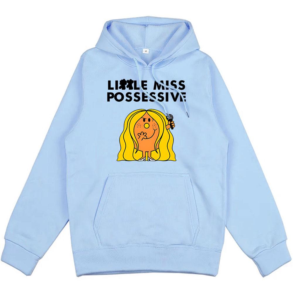 Tate McRae MISS POSSESSIVE Hoodies Cartoon Funny Graphic Printing Sweatshirts Long Sleeve Hooded Pullovers Men Women Clothing