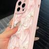 Silk White Bowknot Phone Case for Apple 17, iPhone 16 Pro Max, 15 Pro, 14, 13