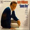 LP Record ANDY WILLIAMS  Danny Boy And Other Songs I Love  SBPG62183 CBS 1962 UK Jazz Used