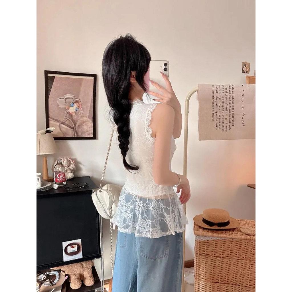 Spring 2026 Women's Lace Trim Camisole - Stylish, Versatile, Sexy & Sweet