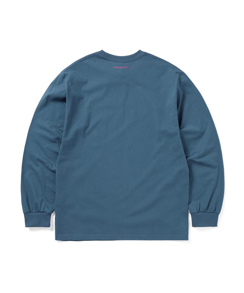 THISISNEVERTHAT T-Logo L/S Tee Light Navy