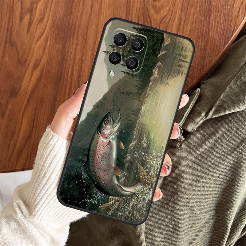 

Rainbow Trout Fishing Case For Samsung Galaxy M13 M33 M53 M15 M35 M55 M06 M16 M36 M56 M31 M12 M32 M52 M14 M34 M54 Samsung M52 5G