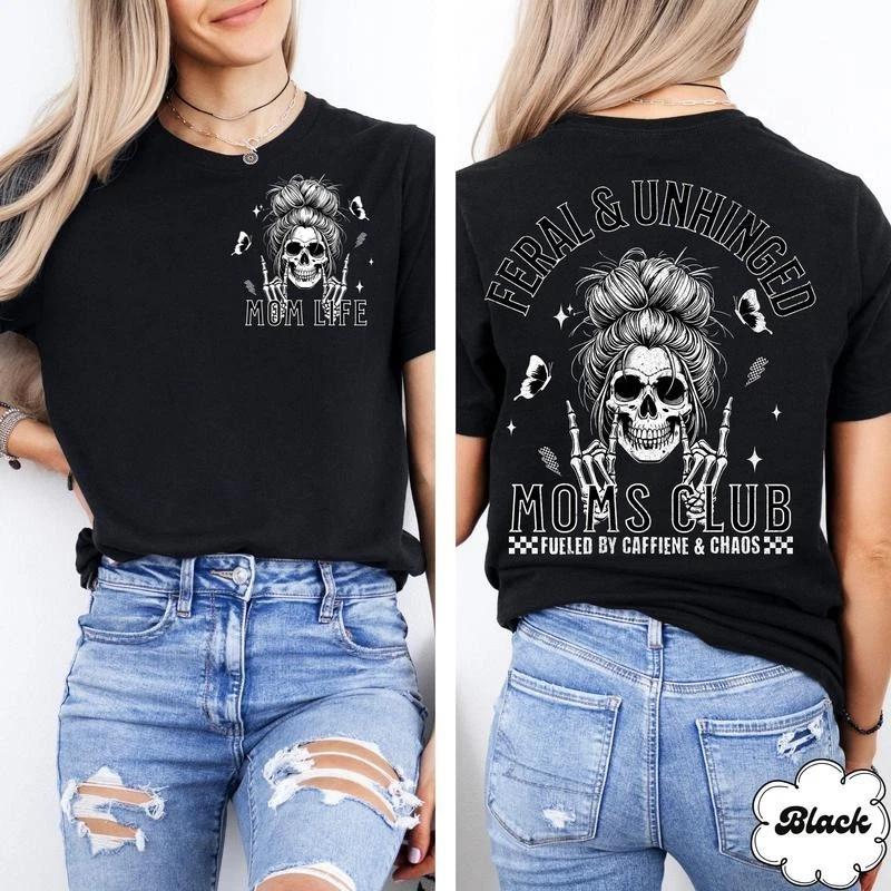 Festive Fun, Men s Halloween Witch & Horse Graphic T-Shirt - Brooms Are for Beg M