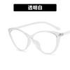 New Black Computer Glasses Frame Women Anti Blue Light Cat Eye Eyewear Blocking Glasses Optical Spectacle Eyeglass for Female