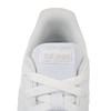 adidas Grand Court Schnürer K Weiß Grau Kinder Sneaker Wolkenweiß Grau-Eins FZ6158