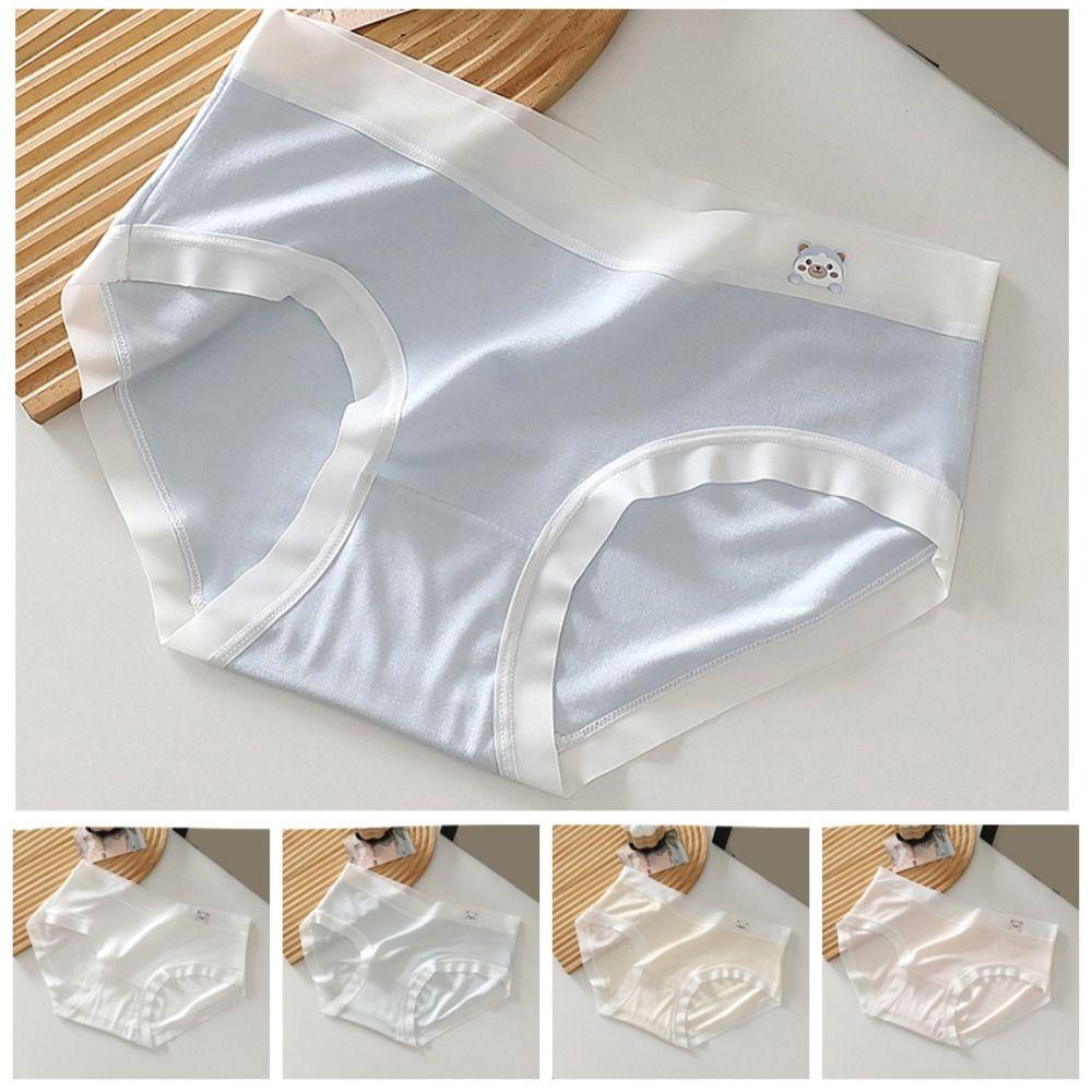 5PCS Cute Seamless Briefs Underwear Bear Underpants Fashion Panties for Women  Gifts