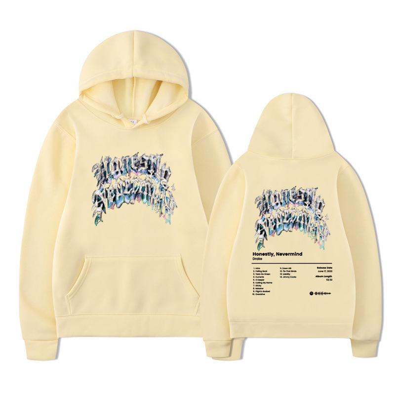 Rapper Drake Music Album Honestly Nevermind Hoodie