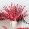 10/20pcs Artificial Plants Multicolor Eucalyptus Leaves Faux Boughs Wedding Bridal Bouquet Home Vase Table Diy Gifts Decora Prop
